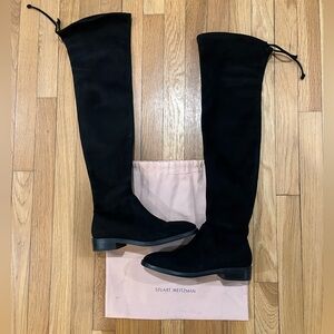 Stuart Weitzman Over The Knee Suede Boots